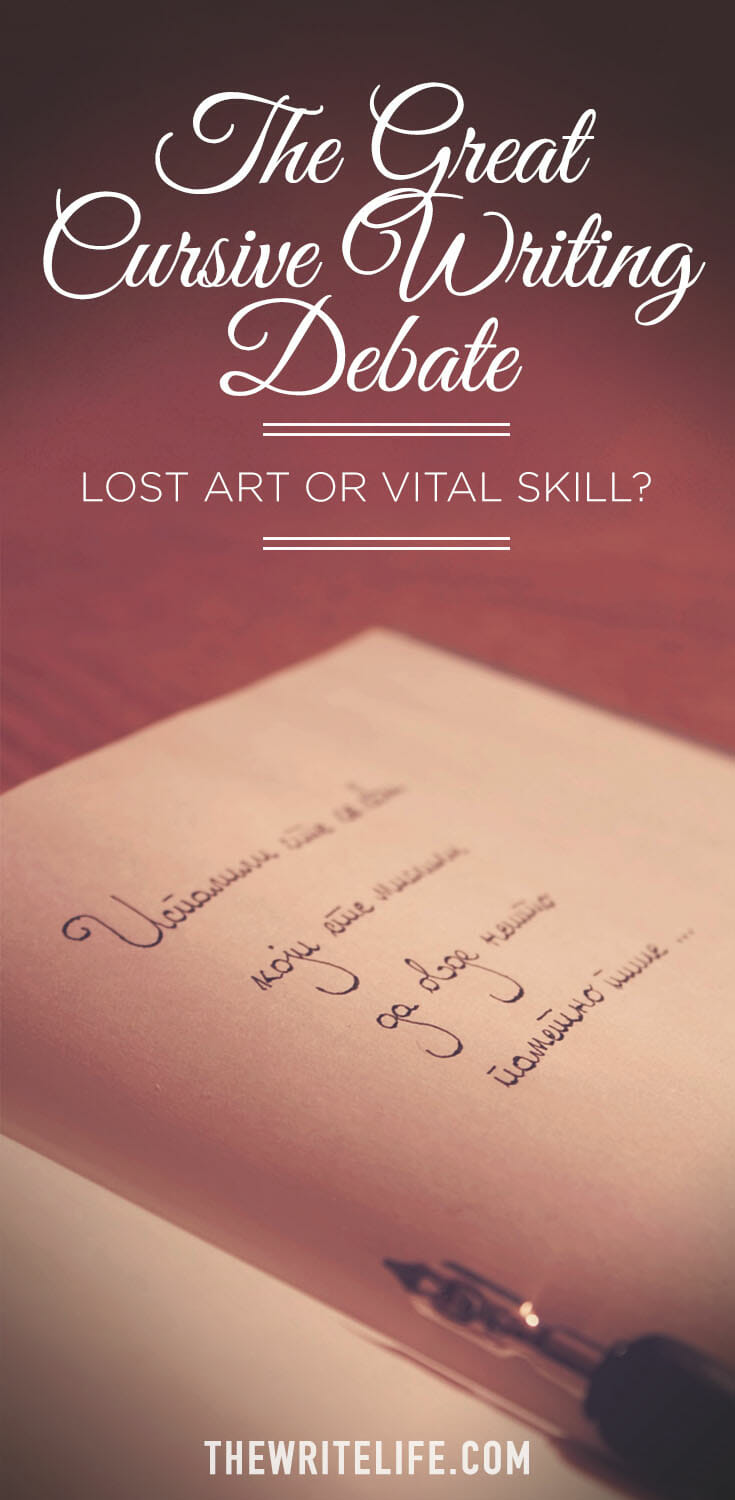 cursive writing debate
